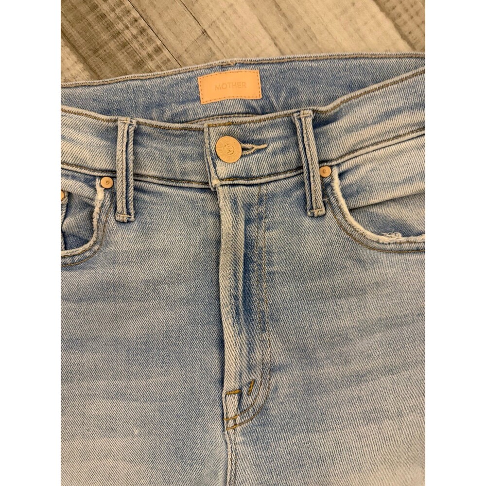 Mother jeans limited edition the insider crop step fray size 25